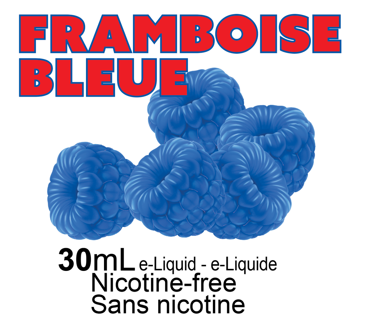 (LQD) Signature - Framboise Bleue - 30ml