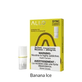 Allo Sync - Pod Pack - Banana Ice